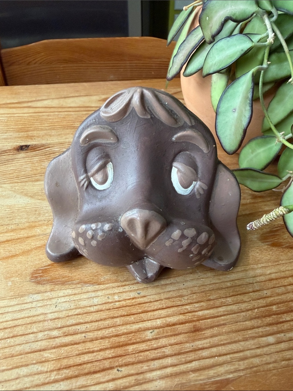 Vintage Dog Eye Glass Holder